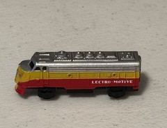 Micro Machines Galoob 1987 Super Chief F-9 Locomotive Engine Super Rare