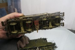 O GAUGE BRASS CSS & SB GE 85 TON STEEPLE CAB! 2 RAIL! NOT RUNNING! FOR PROJECT!