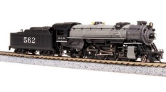 Broadway Limited 7835 N KCS USRA Heavy Mikado Light Gray Steam Locomotive #565