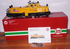Bod ] LGB G Scale 21672 Track Cleaning Loco – USA Design + Sound & Ob Top