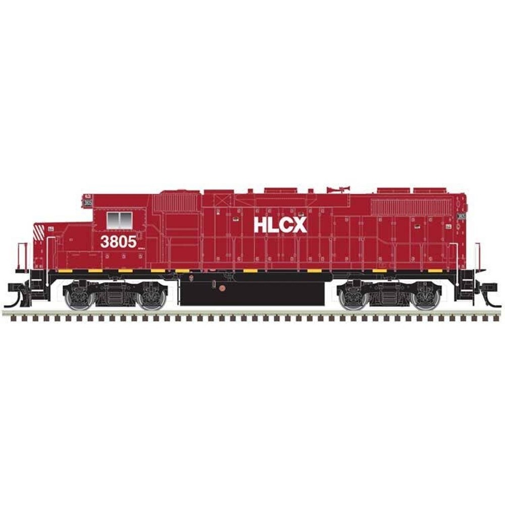 Atlas HO ~ Gold ~ GP38-2 ~ Sound & DCC ~ Helm Leasing HLCX #3828 ~ 10004579