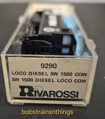 Rivarosssi N Gauge #5001J SW1500 Southern Powered Cow Used “SEE DESCRIPTION”