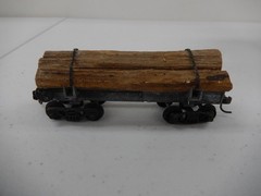 MDC Roadhouse Mythical Empires Climax 2787 Campbell Lumber + 4 Kadee Log Cars