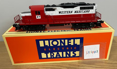 Lionel 6-18841 Western Maryland GP-20 Diesel Engine Conventional O Gauge Train