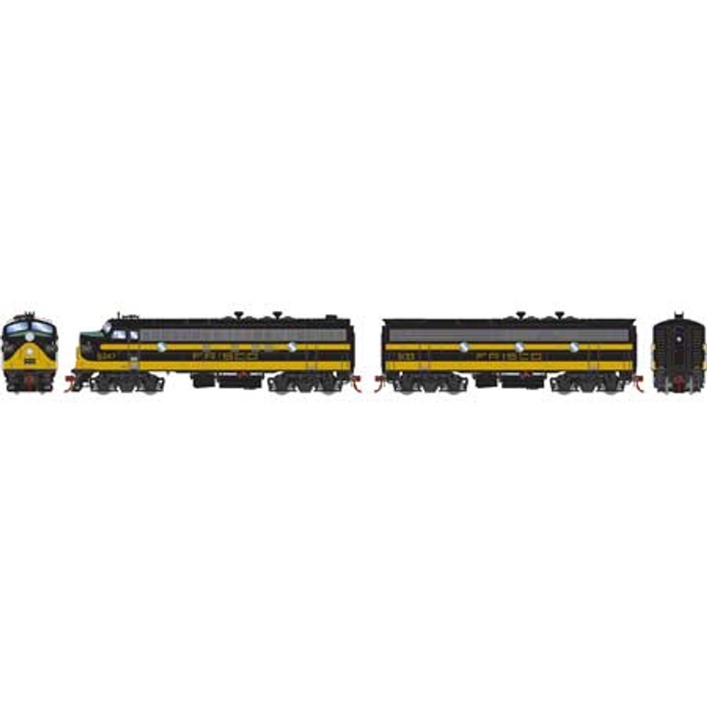 Athearn Genesis HO EMD FP7A+F9B Frisco SLSF #5047/#5133 DCC/SND ATHG19505