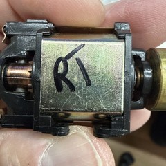 Ho Athearn Diesel locomotive motor dual Brass Flywheel Gp 35 And Others Tested