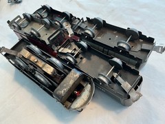MARX Postwar Steam Engine Set w. Transformer Tracks Freight Car Set 0 scale