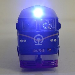 1:87 Alloy Diesel Retro Train Model Toy Railway Combustion Locomotive HO Gauge