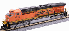 KATO 1768959 N SCALE GE ES44AC BNSF Railway #5959 “Swoosh” 176-8959