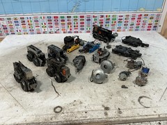 Lionel Locomotive Motors and parts , big lot , only for fixing a repair