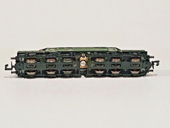 N SCALE TRIX 12755 MINITRIX ELECTRIC LOCOMOTIVE 6 AXLE ARTICULATING WITH VIDEO
