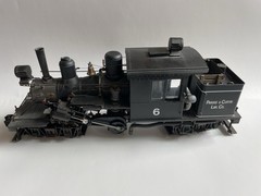 Bachmann Spectrum 25-Ton Two-Truck Climax #6 Untested