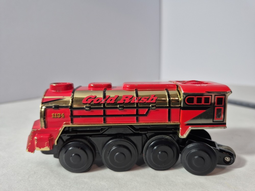 Lionel Battery Powered Gold Rush Diecast Train Engine Forward/Reverse Vintage