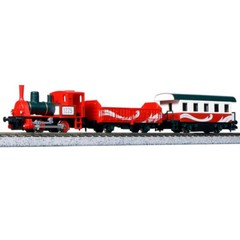 Kato 10-503-3 Chibi-Loco Set Christmas Train Steam Locomotive & Wagons N Scale