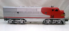 O gauge Lionel #2243 Santa Fe F-3 diesel engine (lot 7655)