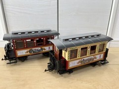 Model Train LGB by Lehmann 50 Jahre Passenger Car Set N Gauge Made in Germany