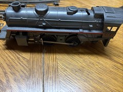 Lionel O-27 Gauge Pennsylvania #8141 Steam Locomotive Set With Cars And Track