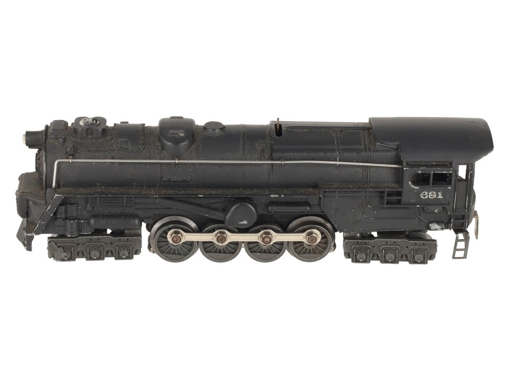 Lionel 681 Vintage O 6-8-6 Diecast S2 Steam Turbine Locomotive #681