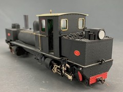 1:43 7MM On3 Backwoods Miniatures Brass 0-4-0+0-4-0T Garratt “K1″ RTR O3277