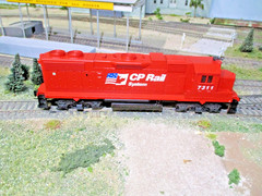 CP RAIL 7311 GP38-2 ATHEARN , NON-POWERED,SOME DETAILS/ GLAZING, NO RAILS, DUMMY