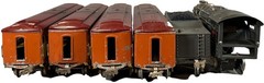 Lionel 385E Loco, 385W Tender, 1767, 1766, 1766 Passenger Set Standard Guage C7