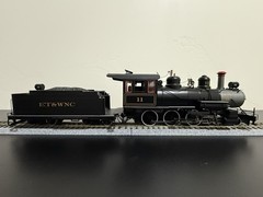 Spectrum On30 4-6-0 ET&WNC #11 Steam Loco DCC With Sound