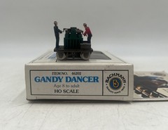 Bachmann #46202 HO Scale Gandy Dancer Powered Handcar NEW IN ORIGINAL BOX