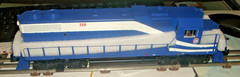 MTH. RAIL KING. LONG ISLAND . GP38-2 DIESEL ENGINE # 268. ITEM 20-20396-1