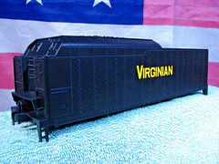 K-Line Die Cast Virginian RR Allegheny Steam Locomotive Tender Shell # 900 Part