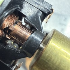 Ho Athearn Diesel locomotive motor dual Brass Flywheel Gp 35 And Others Tested
