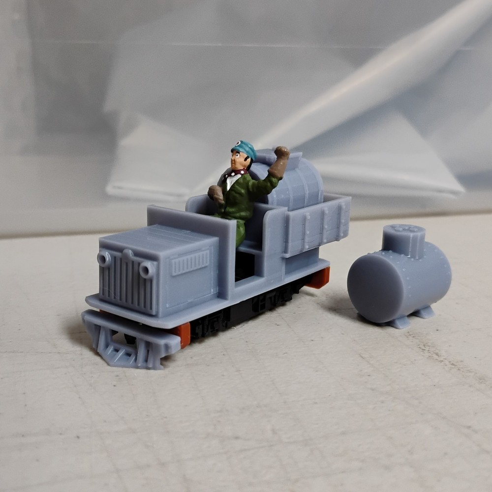 On18 RAIL TRUCK kit #1. For the Kato 11-109 chassis. RESIN 3D Print. NEW!