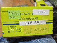 Amer Models GP-9 Diesel Chassis (5/31/26 Garber Coll) Scale DCC