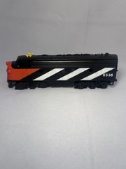 Mantua HO Canadian National F-Unute Diesel Locomotive 6536 Analog DC Black/Red