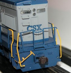 HO ATLAS 8699 GE U23B LOCOMOTIVE CSX NO # DC DCC INSTALLED