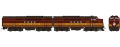 Rapido ~ HO Scale ~ EMD FT A+B ~ Boston & Maine B&M #4212A + 4212B ~ DC ~ 053011
