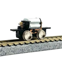 N/HOn30/HOe/009 Gauge 0-4-0 Locomotive Power Drive Chassis 15mm/7mm H0e Engine