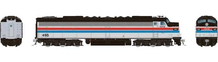 Rapido 28304 HO Rebuilt EMD E8A with Head-End Power HEP – Standard DC Amtrak 496