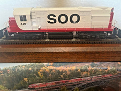 SOO LINE RS27 LOW HOOD ROAD SWITCHER LOCO DCC / “QUANTUM SOUND” HO Scale NEW OOP