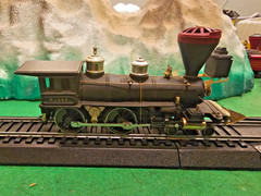 HO Scale Pocher W&ARR Steam Locomotive 4-4-0 Modified – For Parts / Needs Tender