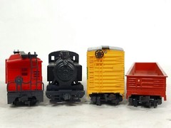 LIMA 97 Locomotive 83116 Gondola 1020 Boxcar C-3000 Caboose HO Track Transformer