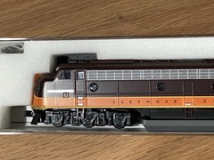 Kato N #176-5362 E8A Locomotive Illinois Central IC #4018 LNIB