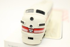 Stewart HO CB&Q Chicago Burlington EMD F3 Ph. IV AB Locomotive Set NOS DCC Ready