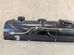 Lionel Prewar 1835E Locomotive Shell Body Only Black Gold Trim