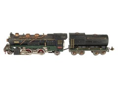 Lionel 260E Vintage O Prewar 2-4-2 Tinplate Steam Locomotive w/ 260T Tender