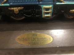 Lionel Classic Train 381-E Locomotive & 1931 #400E Blue Comet w/ Bases & Boxes