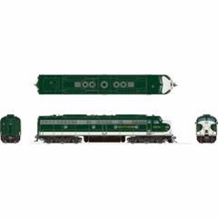 Rapido 28534 HO Scale Southern Crescent Scheme EMD E8A (DC/DCC/Sound) #2925R