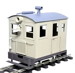 On30/Oe Box Cab Locomotive Brass Kit 0e PH Narrow Gauge Steam Dummy/Tram Engine