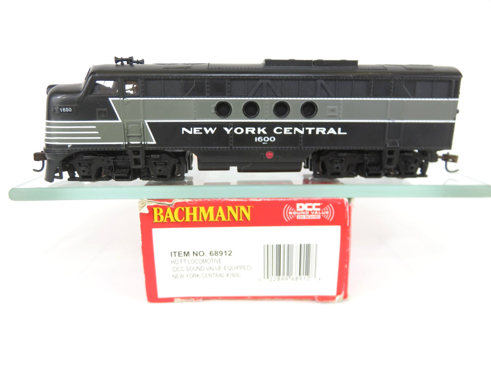 Bachmann 68912 HO Scale NYC New York Central EMD FT Locomotive DCC/Sound #1600