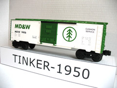 LIONEL6-9416 MINNESOTA,DAKOTA AND WESTERN LN/C8 # 416