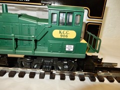 K-line KCC Kennecott Copper MP-15 Diesel Engine wth Matching Floodlight Car New